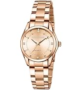 L LAVAREDO Watches for Women, Stainless Steel Quartz Watch Waterproof Luminous, Luxury Dial Ladie...