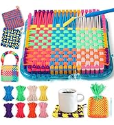 IQKidz Weaving Loom Kit Toys, DIY Arts and Crafts for Kids and Adults, Ideal Gifts for Girls Ages...