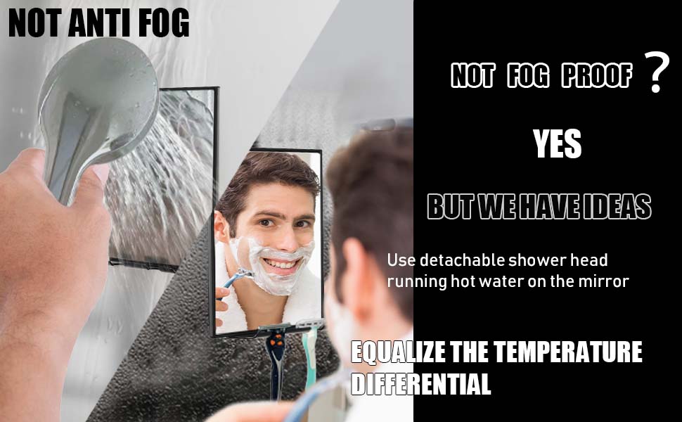 shower mirror