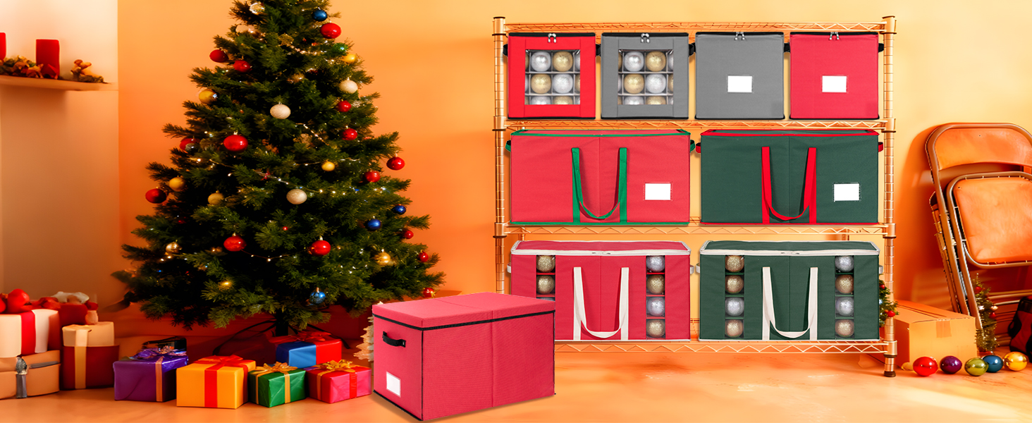 Christmas Ornament Storage Box