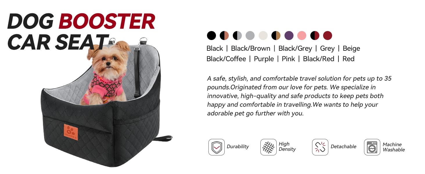 Car seat for dog