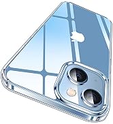 CASEKOO for iPhone 14 Case/iPhone 13 Case Crystal Clear, [Not Yellowing] [Military Grade Drop Pro...