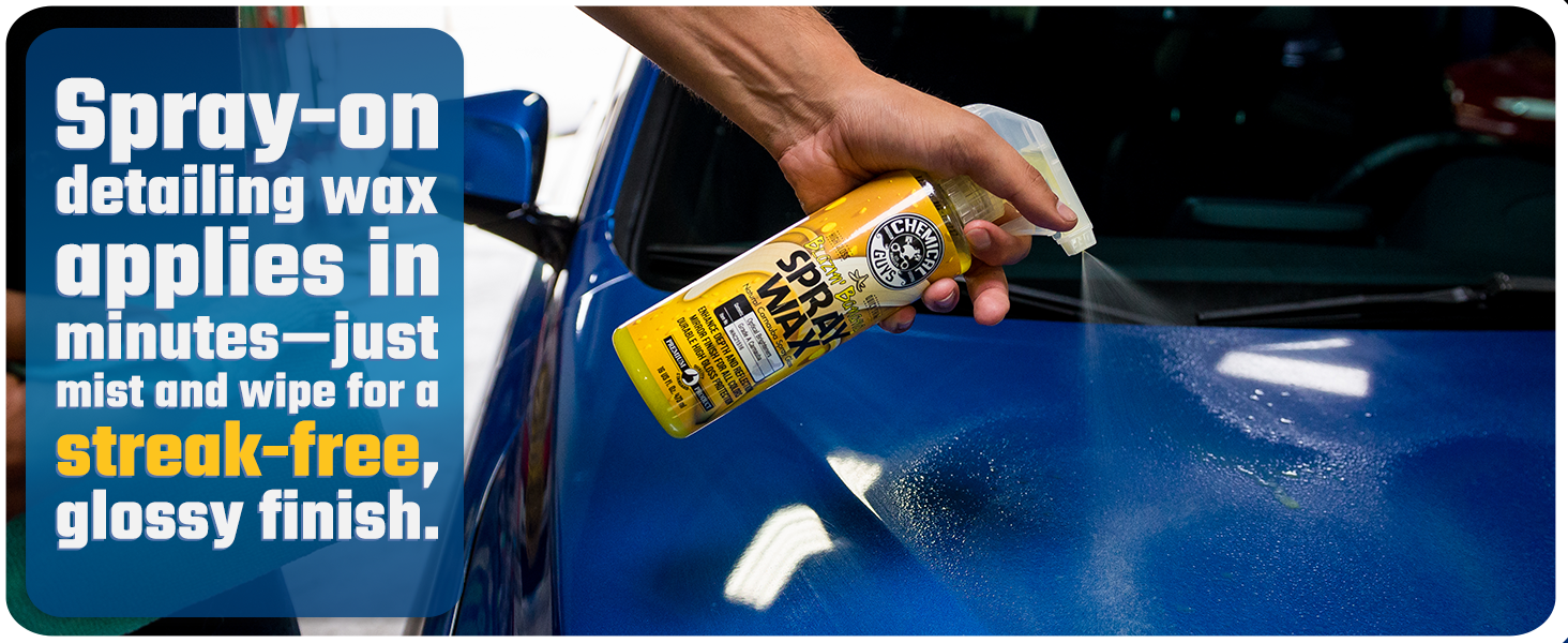 Blazin Banana Sprayable Car Wax from Chemical Guys