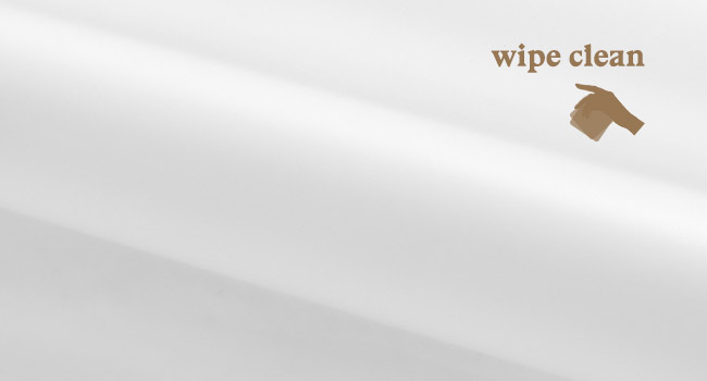 wipe clean