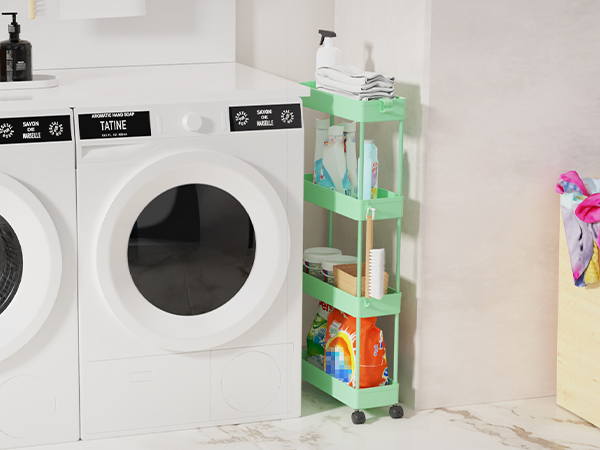 Bathroom Rolling Cart