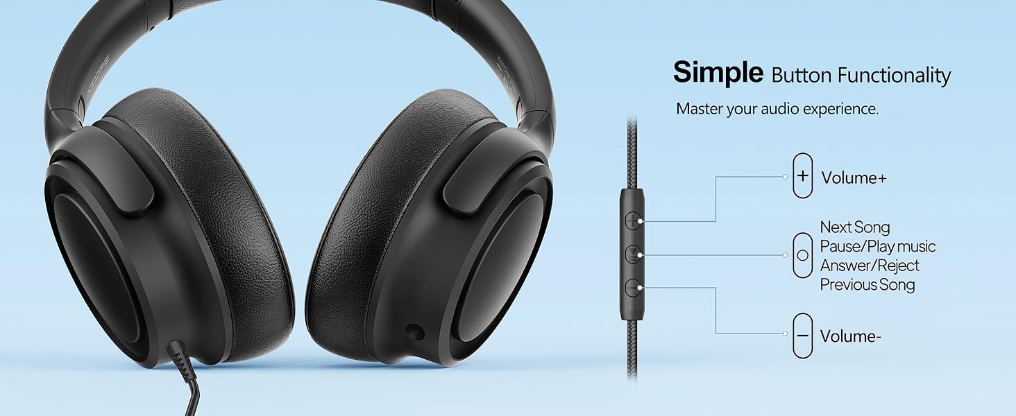 Simple Button Functionality Master your audio experience