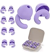 HeyFir Noise Cancelling Ear Plugs for Sleep, Small Ear Fit - No-Pain for Side Sleepers, 33dB NRR ...