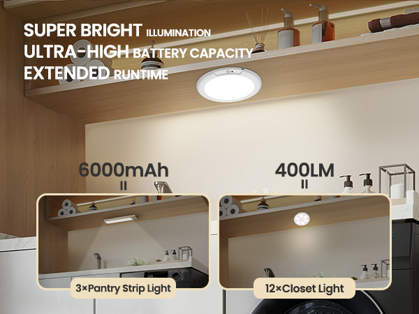 Magnetic Motion Sensor Light