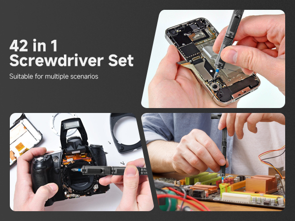 Magnetic screwdriver set