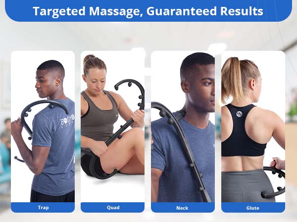 manual back massager, massaging tools, massage hook trigger point, back buddy cane, pain hook