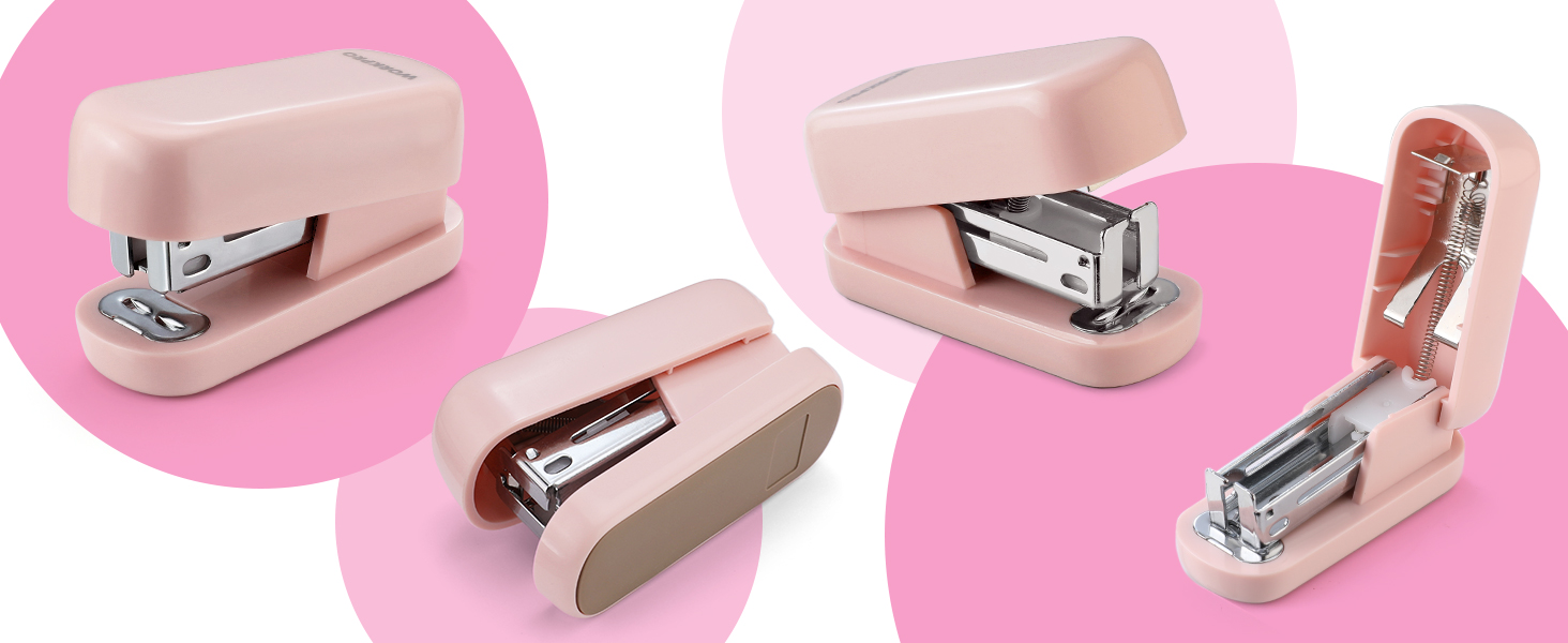 pink mini staplers