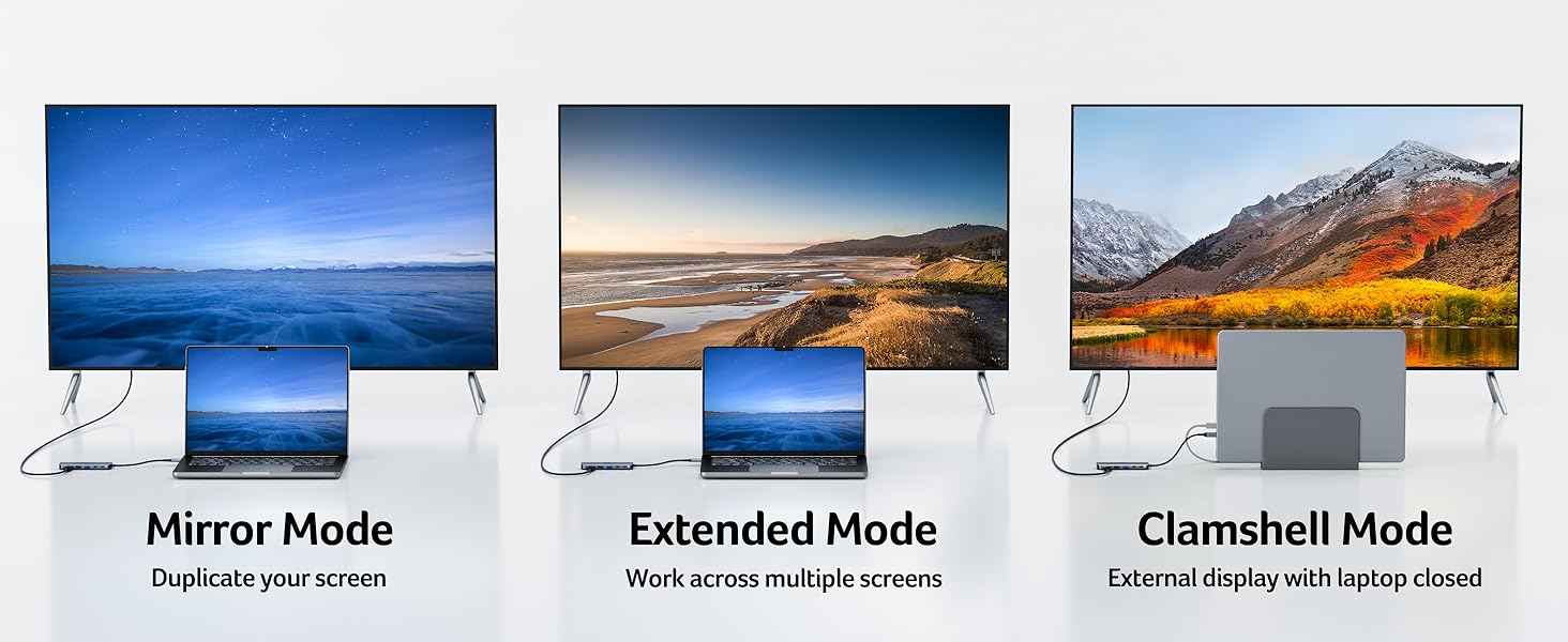 Acer USB C Hub, 5-IN-1 USBC to HDMI Adapter
