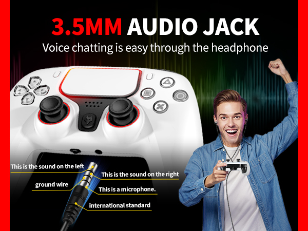 Equipped with a 3.5mm headphone jack
