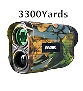 REVASRI Laser Rangefinder for Hunter, 2200/3300 Yards Range, Los/Vertical/Horizontal/Speed/Scan M...