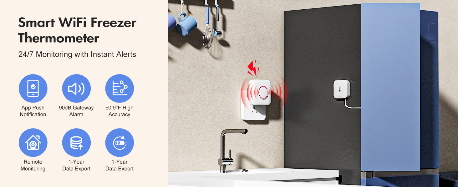 freezer temperature alarm