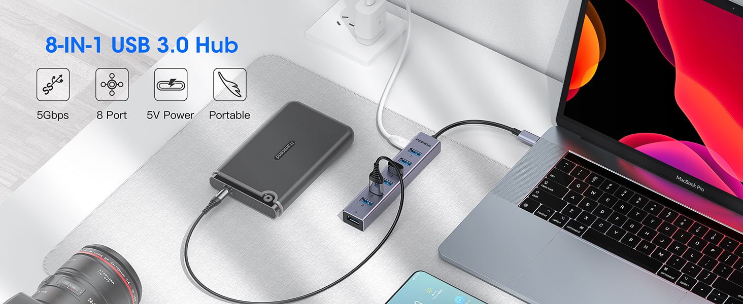 USB C to USB 3.0 Hub