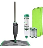 Eyliden Spray Mop - Includes Bio-Enzyme Multi-Surface Cleaner Concentrate, 2 Microfiber Pads | Al...