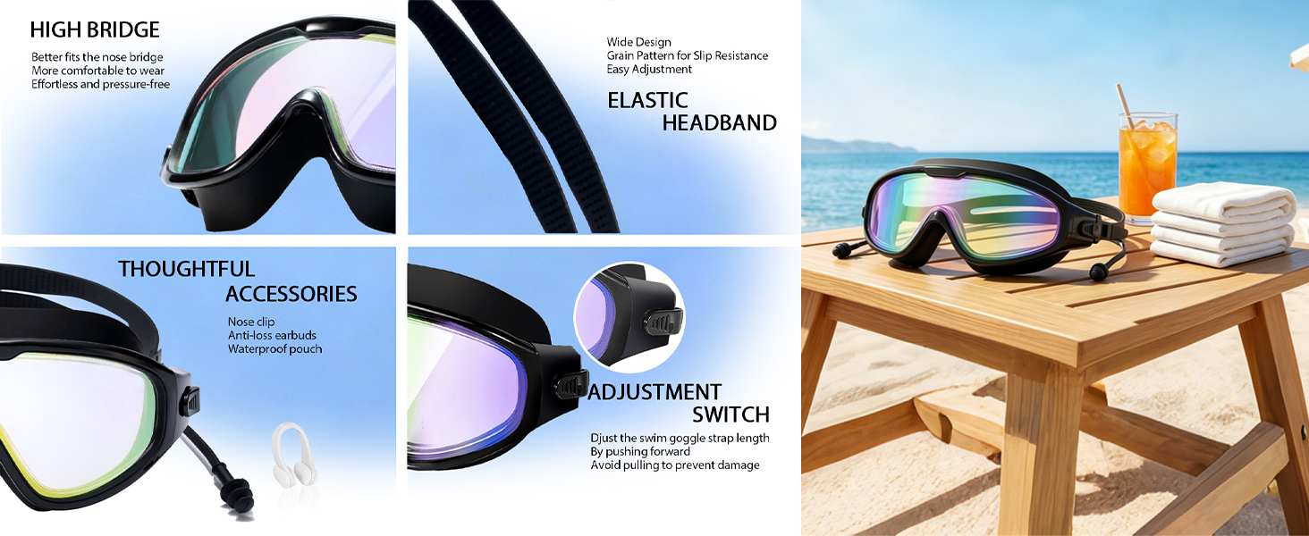 womens goggles swimming