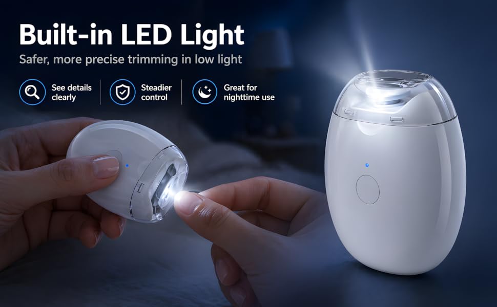 Built-in LED Light