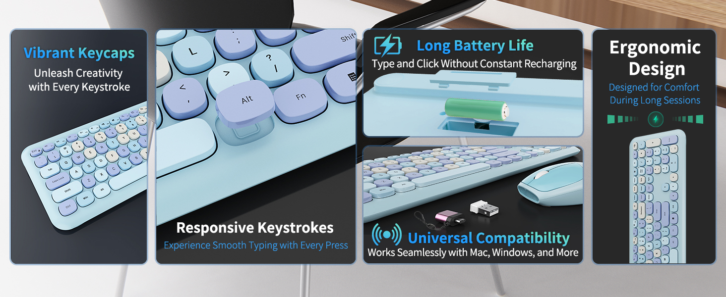 wireless keyboard and mouse