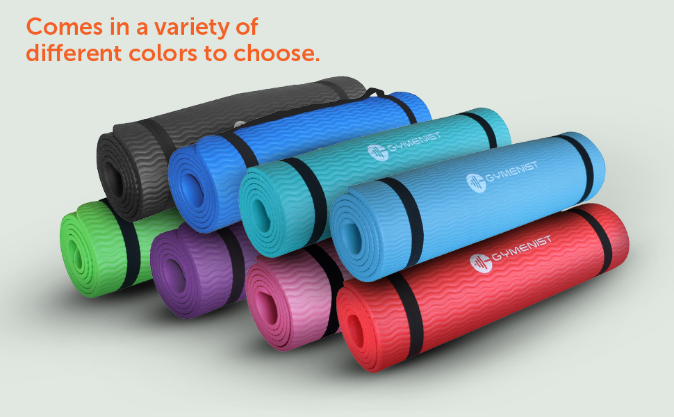 GYMENIST Thick Exercise Yoga Floor Mat