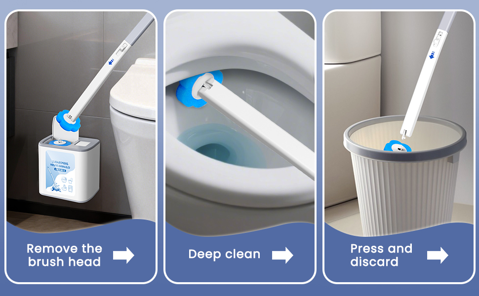 Disposable Toilet Brush