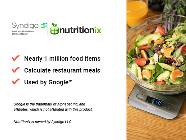 The database can let you search and add nearly 1 million food data easily