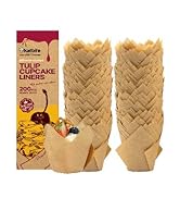 Katbite Tulip Cupcake Liners