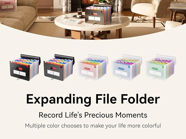 accordion file organizer