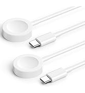 [?????????? ?????? ??] for Apple Watch Charger USB C Magnetic iWatch Charger Wireless Portable Co...