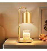 CASTLELIFE Candle Warmer Lamp with Timer &amp; Dimmer, Height Adjustable Electric Wax Melt Warmer for...