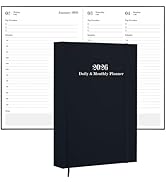 2026 Daily &amp; Monthly Planner - 2026 Daily Planner One Page Per Day from January 2026 to December ...
