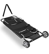 45x26inch Animal Stretcher, Pet Rescue Stretcher, Veterinary Transport Trolley, Pet Trolley Cart,...