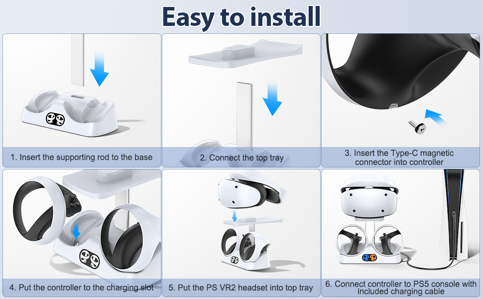 PS VR2 Controller Charging Station