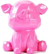 Piggy Bank, Cute Geometry Money Bank, Unbreakable Coin Bank for Girls and Boys, Great Birthday Gi...