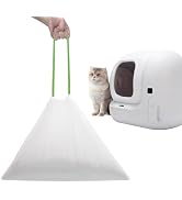 PETOCAT Cat Litter Bags Compatible with Self-Cleaning Litter Boxes, 67 Count Waste Drawer Bags Le...