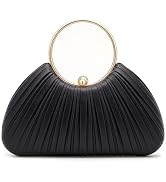 RonFoxi Women Clutch Purse with Chain- Elegant Evening Bag for Wedding, Prom, Cocktail Party &amp; Fo...