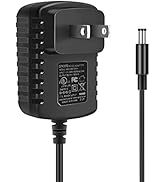 LEKATO 9V Power Adapter DC Tip-Negative for Guitar Multi Effects Pedal - 1000mA Power Supply