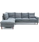 Panana Sectional Sofa Modern Large L Shape Corner Chaise Sofa Sectional Sofa Couch for Apartment ...