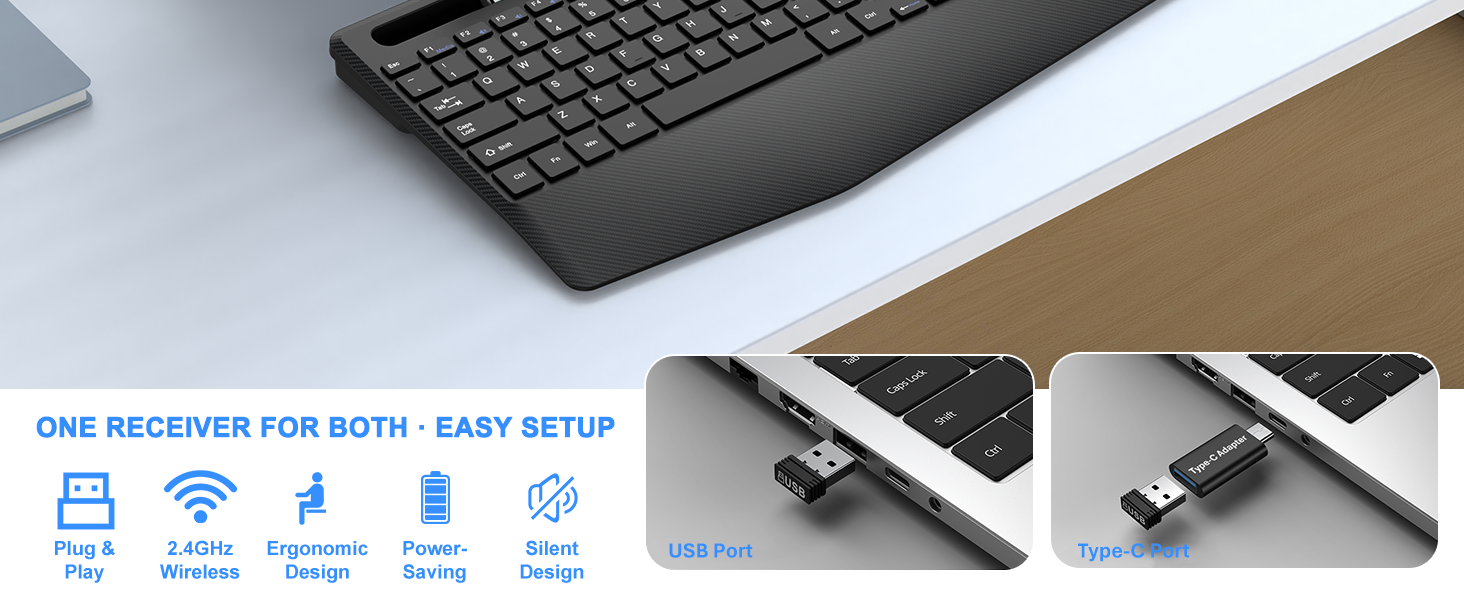 wireless keyboard and mouse