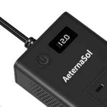 LED Screen and AC Power Switch