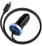 USB C Car Charger, 3.4A Fast Charging Car Charger for Samsung Galaxy S24 S23 S22 S21 S20 S10E S9 ...