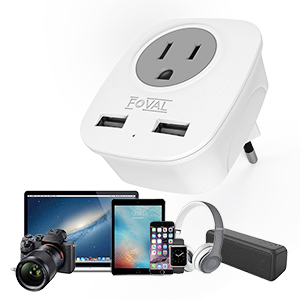 travel adapter Germany travel adapter Europe Travel adapter dual USB Travel adapter with case