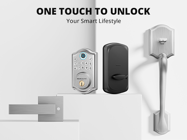 akagear smart door lock set