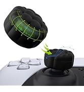 PlayVital Thumbs Cushion Caps Thumb Grips for ps5/ps4, Thumbstick Grip Cover Joystick Caps for Xb...