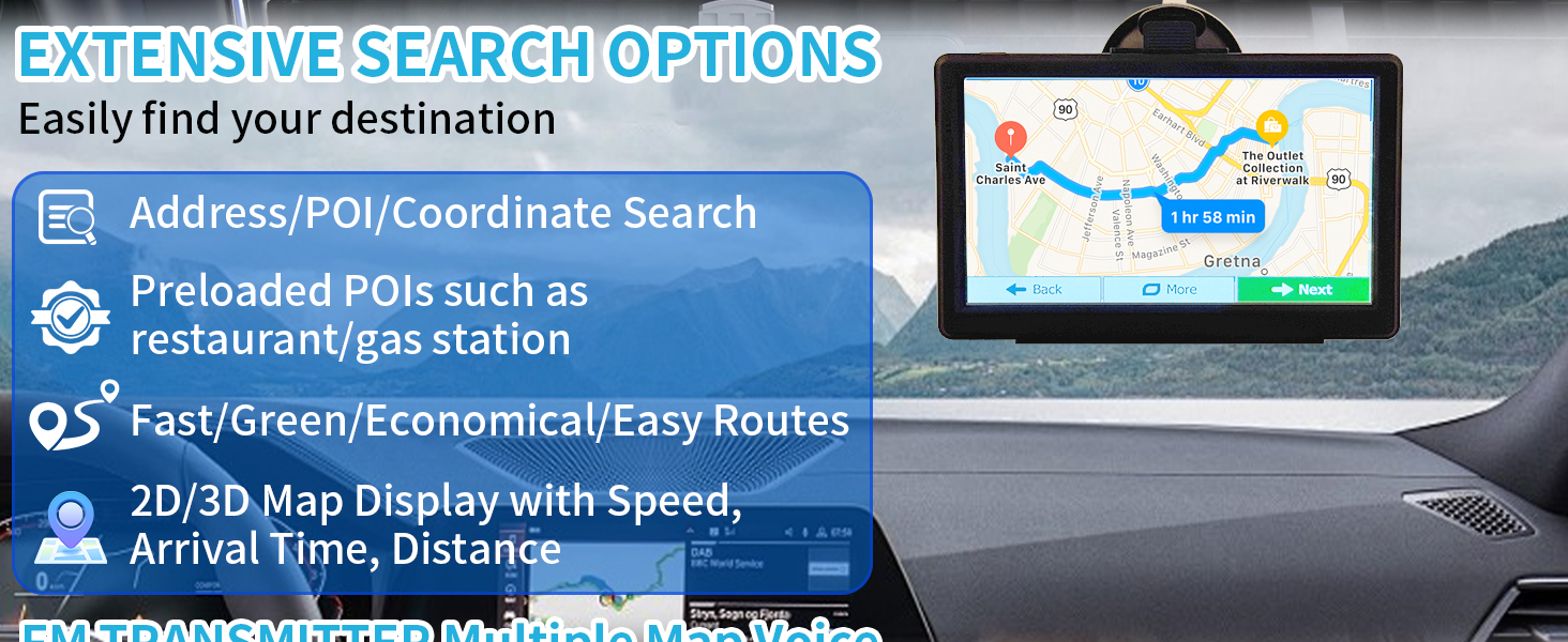GPS Navigator for Car