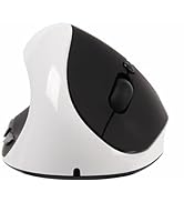 Wireless Mouse Left Handed Ergonomic Vertical Mouse, Ergo Carpal Tunnel Silent High Presion Porta...