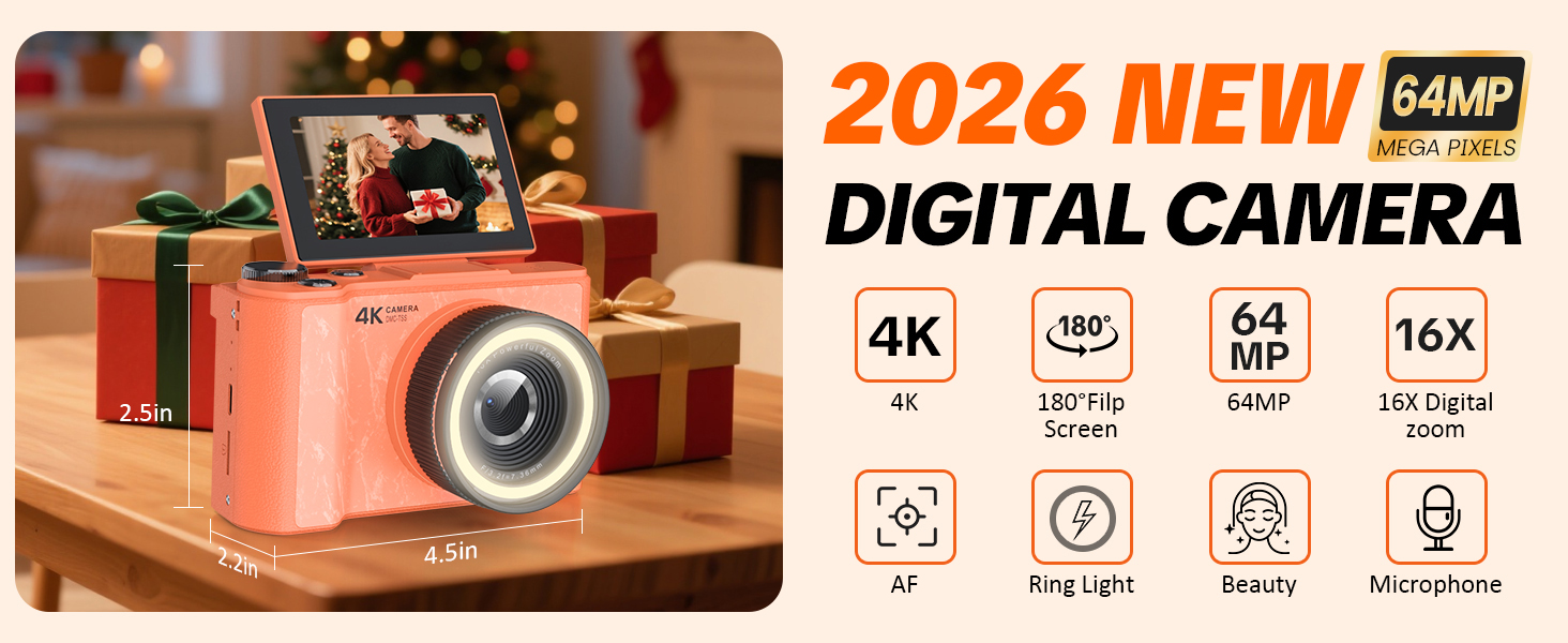 2026 new digital camera