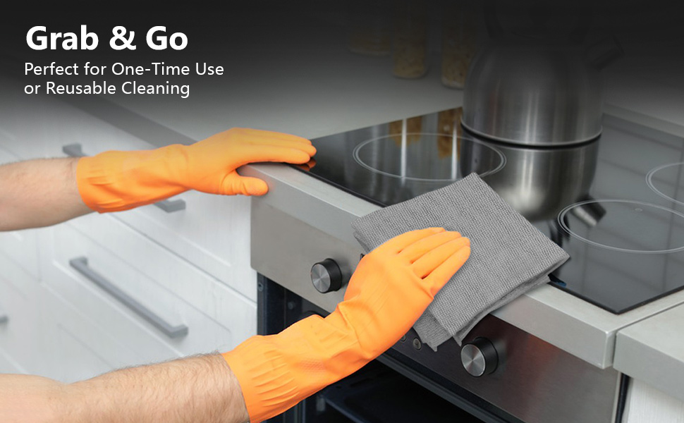cleaning rags