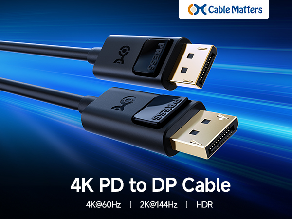 4K DisplayPort Cable